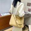 Corduroy Tote Bag Crossbody Bags Handbags Large Capacity Lady Purse Shoulder Bag for Girl Women Versatile Messenger Bags