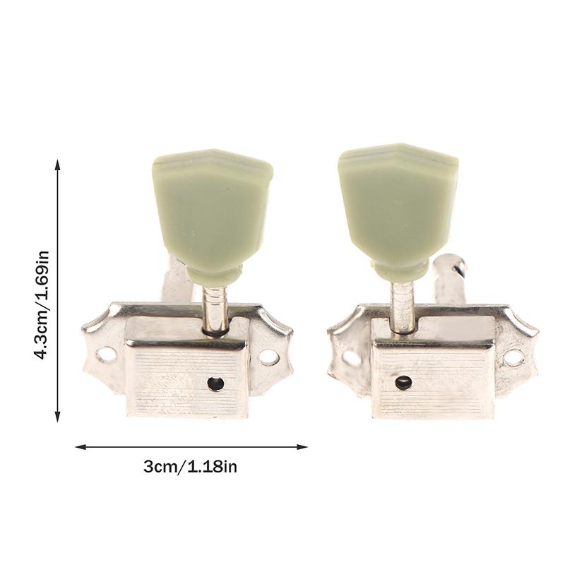 [ZYAS]6Pcs 3L3R Deluxe Vintage Electric Guitar Machine Heads Tuners Guitar Tuning Pegs Electric Guitar For Guitar Accessories