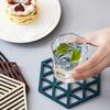 Hollow Heat Resistant Trivet for Hot Dishes Non-Slip Silicone Table Mat for Pots Scratch-Proof