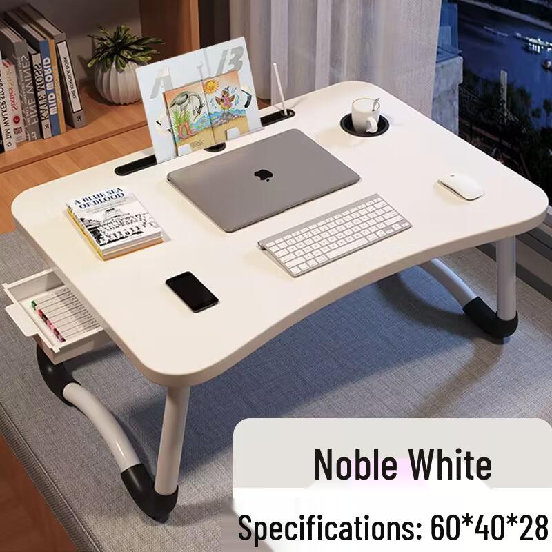 Faltbarer Nachttisch-Laptoptisch für Studentenwohnheime & Schlafzimmer
