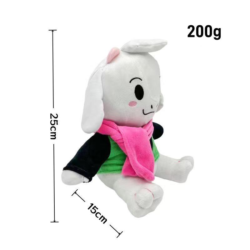 25CM Jevil Deltarune Plush Toy Cartoon Ralsei Lancer Stuffed Dolls Soft Kris Plushie Figure Pillow Kids Christmas Birthday Gifts