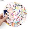 10 30 50pcs Artistic Gymnastics Stickers DIY Gift Toys Laptop Suitcase Skateboard Phone Guitar Decals Graffiti Cartoon Sticker