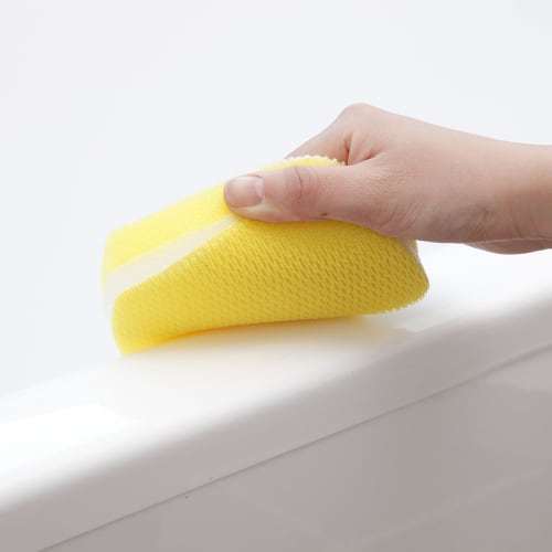 Aisen Industrial Trepica Bath Brush Replacement Spare Sponge, Yellow, BF822