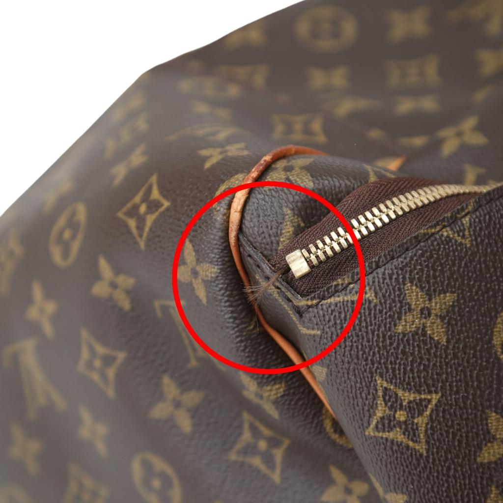 Louis Vuitton Monogram Evasion Boston Bag Sports Bag Monogram Canvas Brown Used