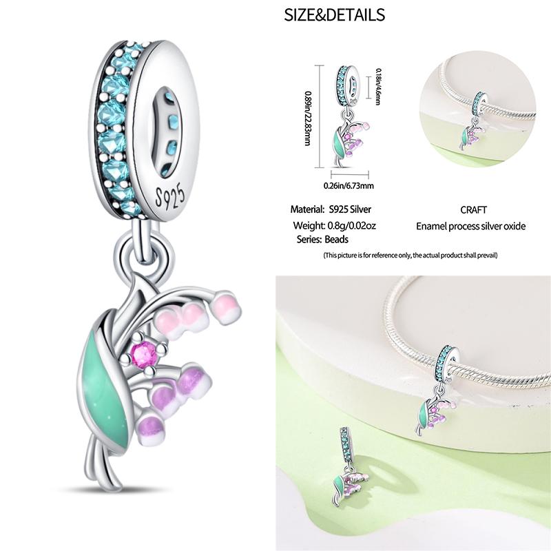 Copper Classic Purple Retro Heart Shape Lotus Angel Pattern Charms Beads Fit Necklace Bracelets Pendant Diy Jewelry