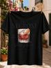 Negroni Pleasedetailliertes CocktailglasEisOrangenschaleUndEleganterBitterSüßerVintage-TypografieUnisexAlle T-Shirts