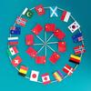 100pcs Toothpicks Flags Small National Flags For Eurovisions Party Supplies