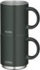 Thermos Vacuum Insulated Forest FG Mug, 450ml, Green, JDS-451 (Dishwasher Safe)