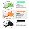 SEAMETAL 5PCS 5"/6 " Car Polishing Sponge Pads 130mm /155mm Foam Buffing Polish Pad Polishing Machine Wax Pads