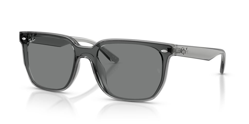 sunglasses 0RB4466D TRANSPARENT GREY DARK GREY 147mm 64508747 Asian Fit Ray-Ban (Grey/Dark Grey)