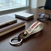 For Honda PU Leather Motorcycle Keychain Universal Motorbike Key Ring Holder For Riders Men Gift BO8
