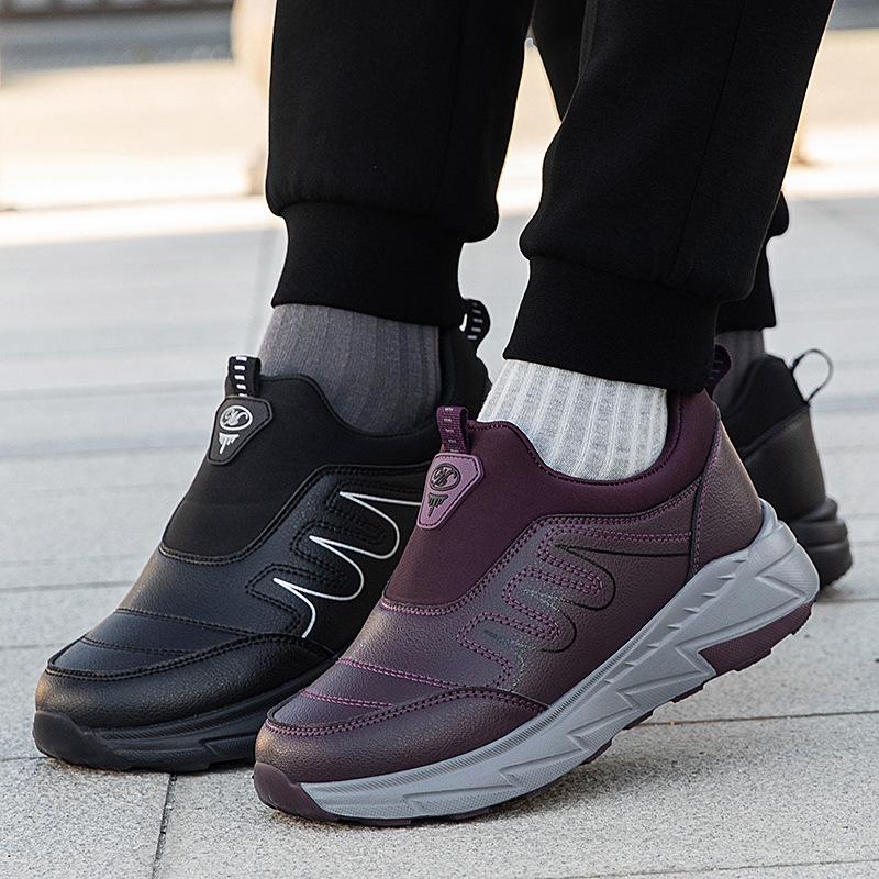 Elderly Shoes One Pedal Autumn New Walking Shoes Non-slip Middle-aged and Elderly Parents Shoes Sports Shoes Professional Leisure