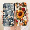 For Samsung Galaxy A03s Cute Cat Flower Cartoon Phone Case For Samsung A03S SM-A037G Shockproof Soft Silicone Covers Bumpers