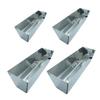 Mud Pan Sturdy Manual Tool Mud Board Plastering for Carpentry Handmade