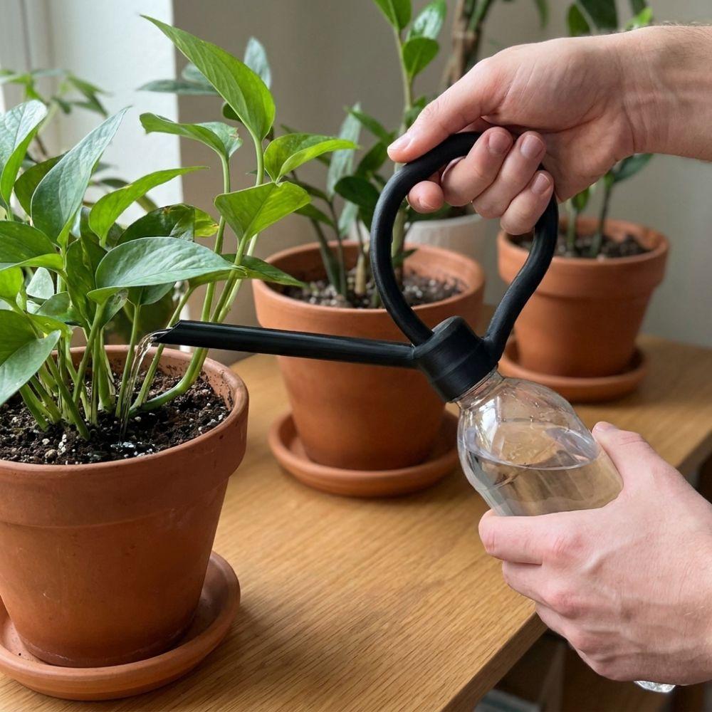3D Printing Plastic Bottle Watering Can Spout Universal Watering Can Head  Water Bottle Accessories