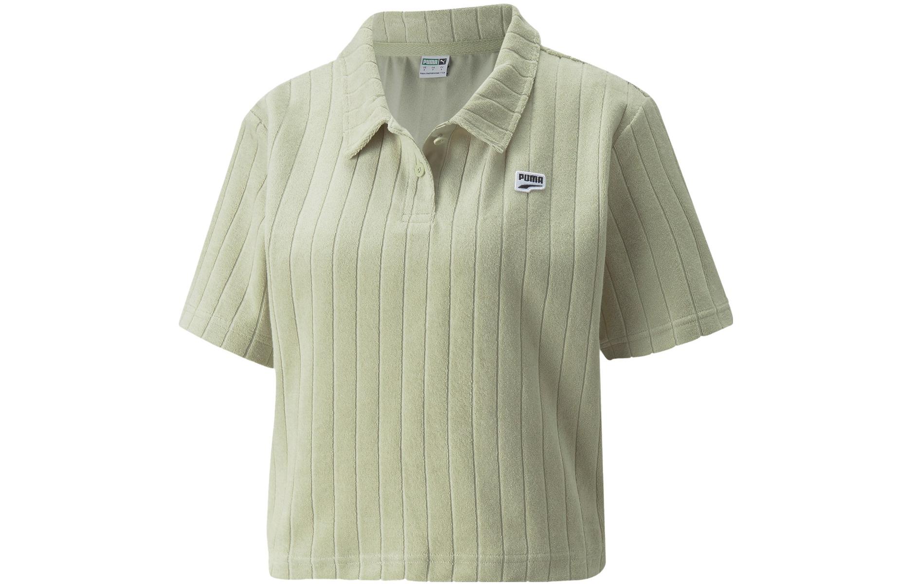 PUMA Downtown Polo Shirt Women s Green 535410-33 L