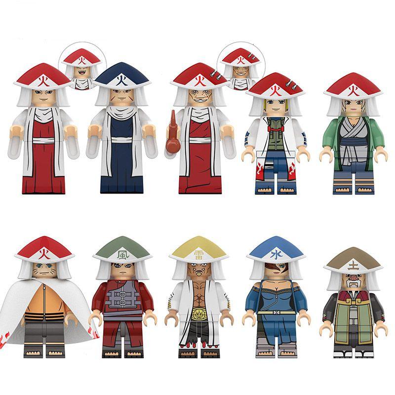 Naruto DIY Bausteine Figuren Set - Hochwertige Materialien Für Kinder Zum Bauen Ihrer Eigenen Helden