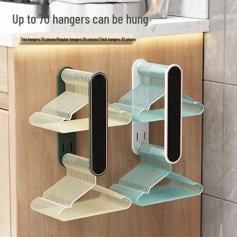 HUIHUADU Extendable Drill-Free Wall-Mounted Balcony Storage Rack