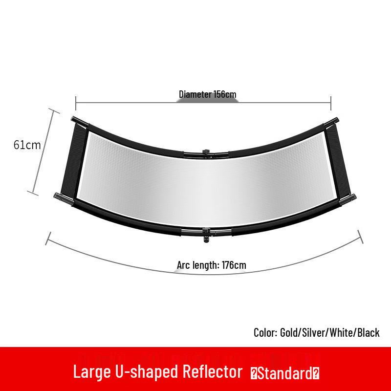 

U-Shaped Reflector Photography Soft Light Screen for Live Streaming and Portraits