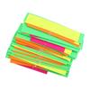 Rectangle Neon Fluorescent Garland Colorful Glow Pennant  Black Light Party