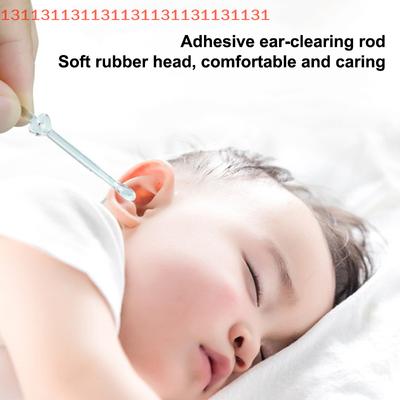 1/3/5 Boxes Sticky Ear Digger Ear Digging Tool Ear Wax Cleaning Special Not Hurt Ear Digging Spoon Ear Digging Cotton Swabs