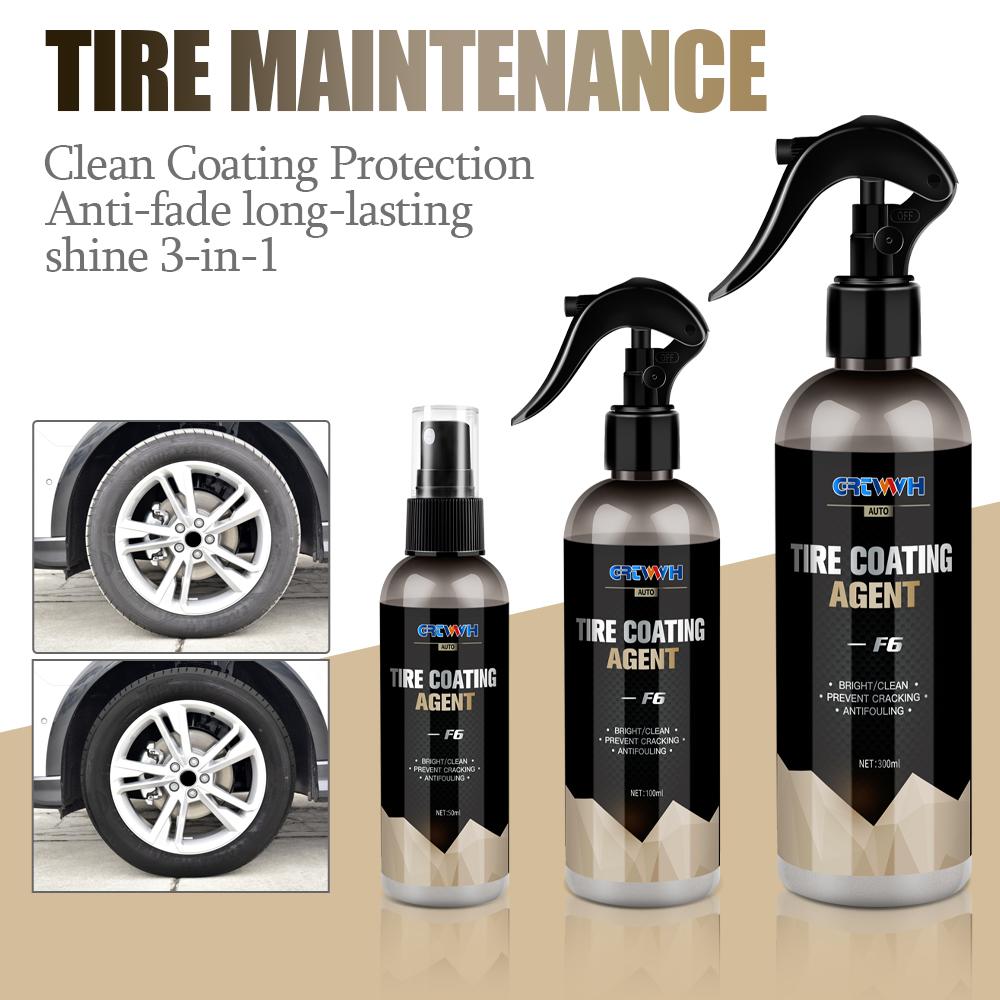 

Спрей для глянцевого покрытия шин Долговечный гидрофобный герметик Воск Аксессуары для обслуживания автомобильных шин Ремонт автомобильных шин