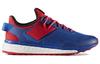Adidas Response 3 Slip Resistant And Breathable Slip Resistant And Breathable Low top Running Shoes Men's Blue Red AQ2497
