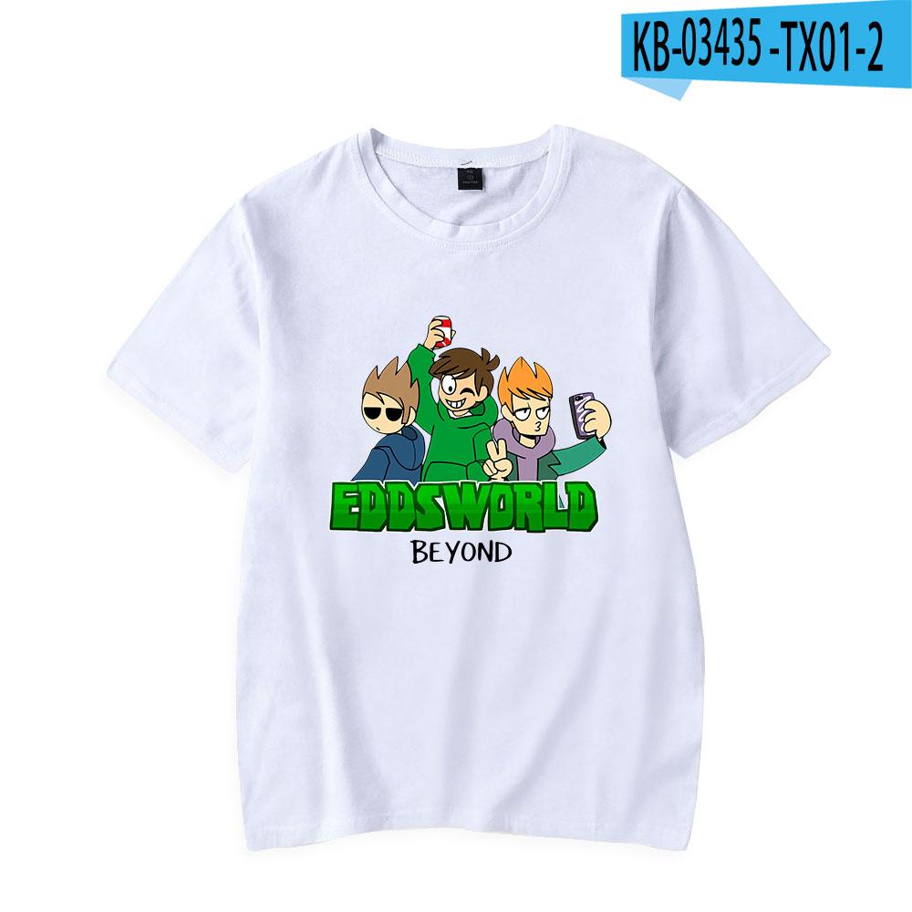 2024 Eddsworld T Shirt Women Unisex Summer Short Sleeve Fashion Tshirts Hot Sale Casual Streetwear Tops