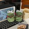 Creative Open Mouth Frog Coin Purse Wallet Funny Frog Earphone Bag Frog Plush Money Bag  Gifts
