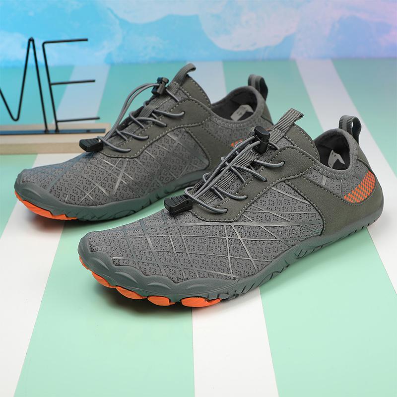 Couple Walking Shoes for Men Women Water Sports Barefoot Five Finger Sandals Fishing Swimming Fast Drying Upstream Wading Shoes
