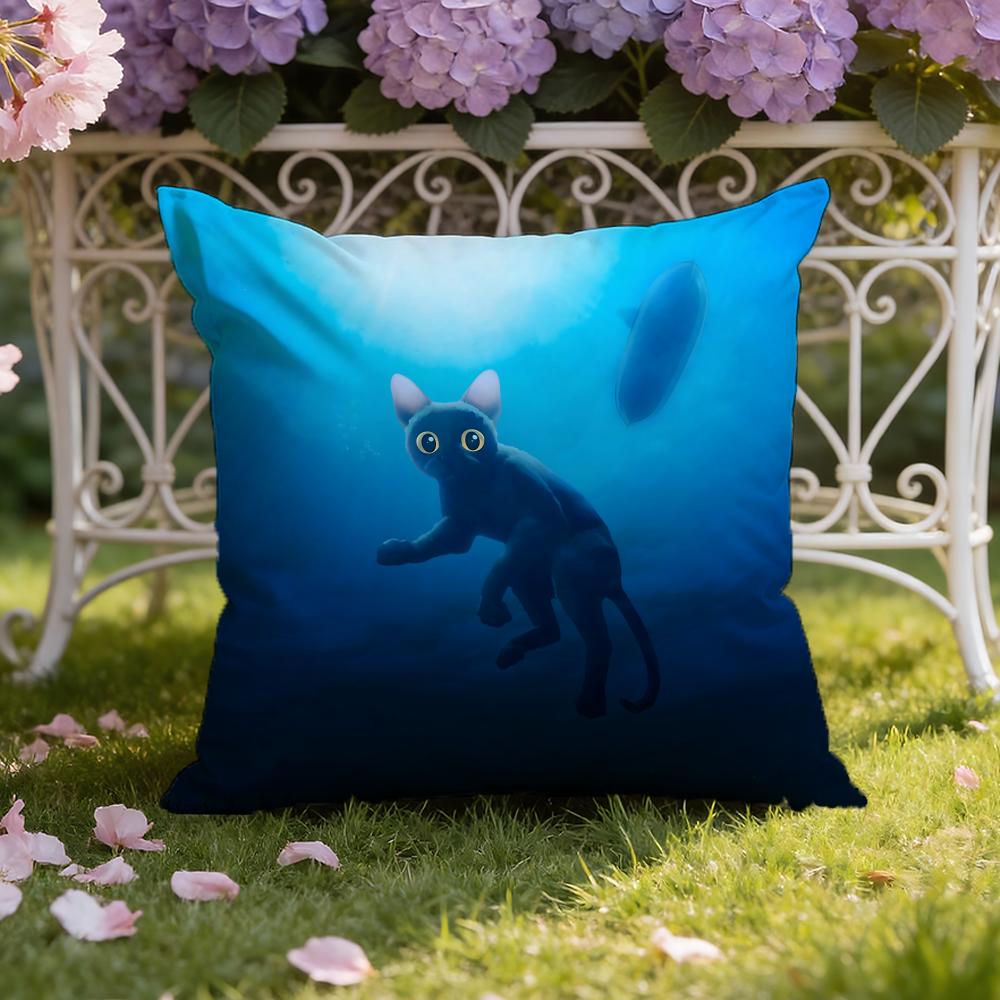 Cartoon movie F-Flow Cushion Cover Home & Car Dual-Scene Pillow Cover: Reversible for Premium Comfort