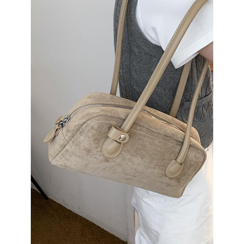 High-end Underarm Bag, Simple Hand-held Bowling Bag, Fashionable Single-shoulder Bag