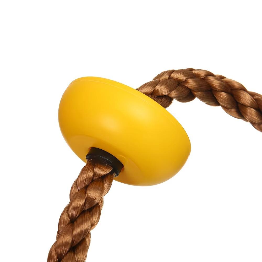 Columpio de cuerda para niños con plataformas y plataforma para juegos infantiles