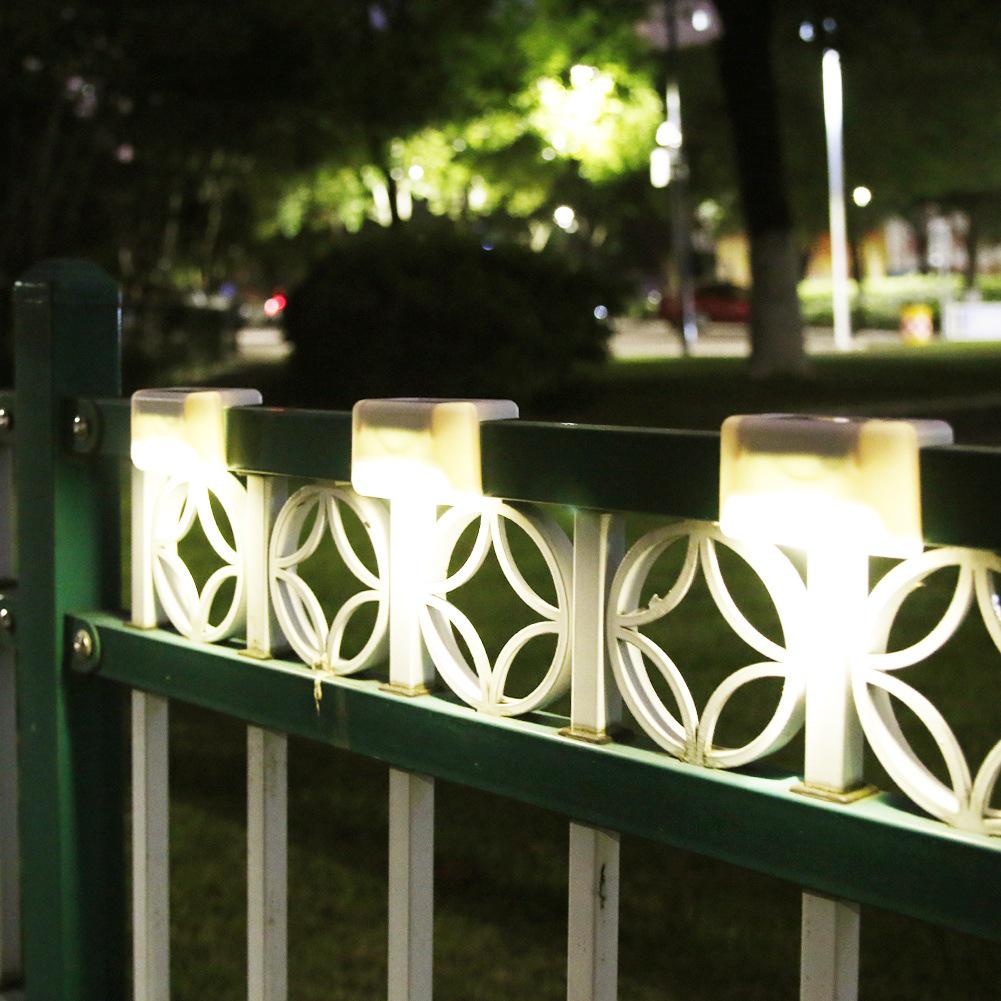 Outdoor Solar Waterproof Lights for Steps, Railings, Stairs, Fences, Courtyards
