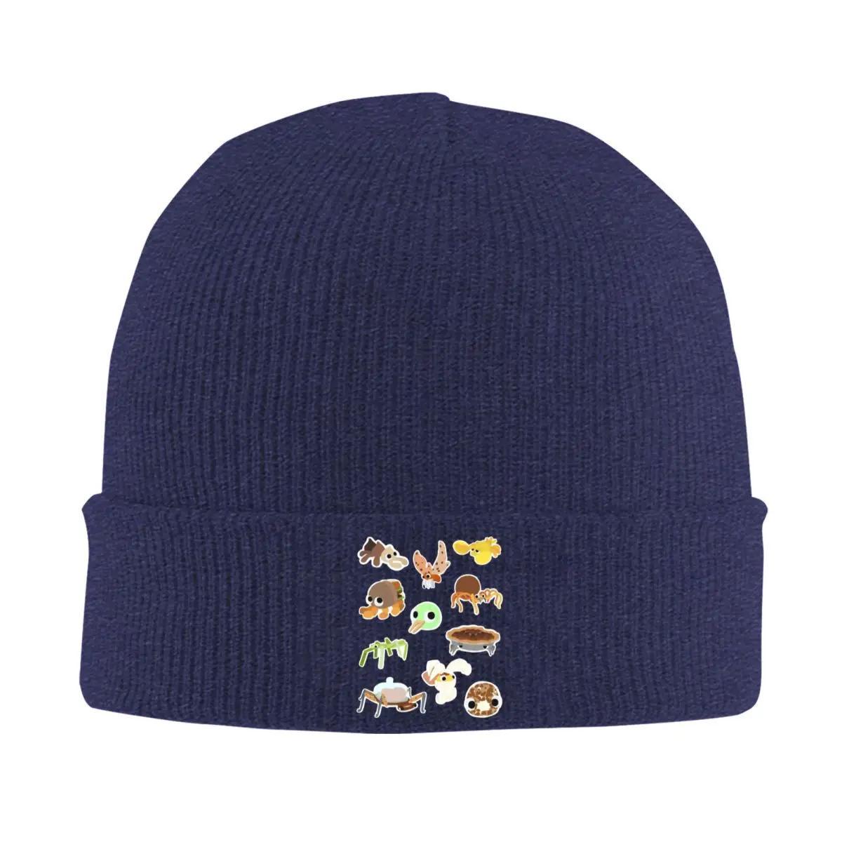 

The Isle Of BIGsnax Bugsnax Pack Warm Knitted Cap Fashion Bonnet Hat Autumn Winter Outdoor Beanies Hats for Men Women Adult