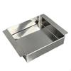 Tofu-Form mit Pressdeckel Edelstahl Formquadrat Behälter Paneer-Presse für Zuhause
