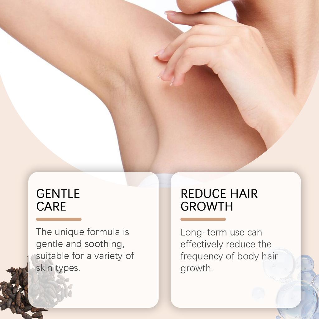 OceAura Cyperus Rotundus Oil Pore Shrinking Painless Hair Removal Armpit Leg Arm Moisturizing Anti Hair Growth Inhibiting Oil