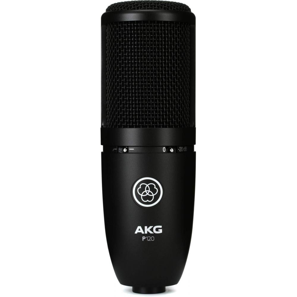 

AKG P120 Project Studio Линейный конденсаторный микрофон XLR