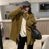 Tassel Knitted Sweater Cardigan Women's Autumn and Winter New Design Sense Niche Loose Lazy Wind Large Lapel Sweater Jacket