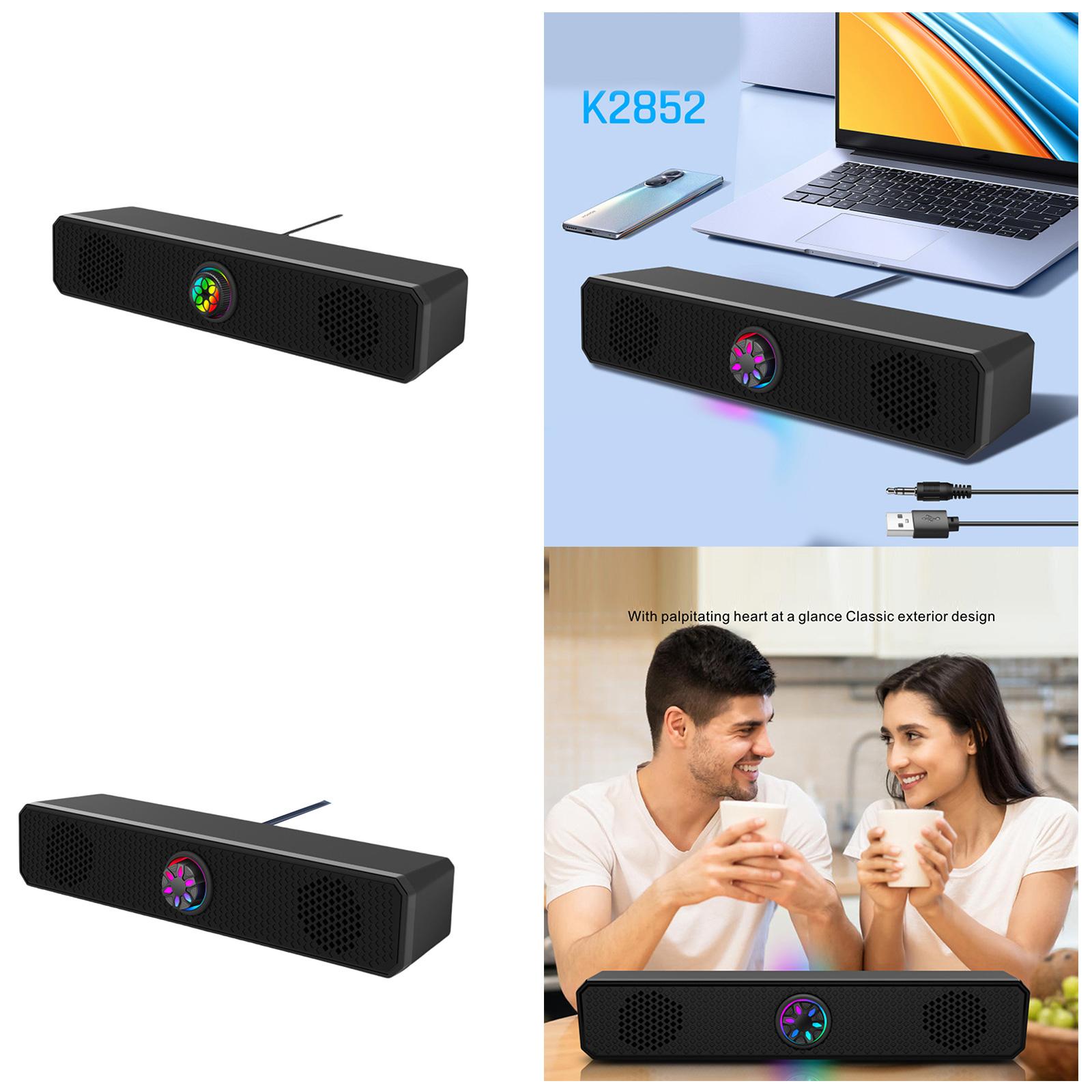 

Игровой компьютер с Bluetooth-совместимым разъемом USB Power 3,5 мм B Soundbar для ноутбуков A