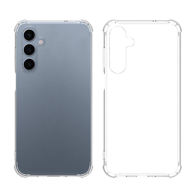 Suitable for SamsungA25 5G Japanese Version Four-corner Anti-drop Mobile Phone Case A57 Transparent Tpu Thickened A27 Protective Case