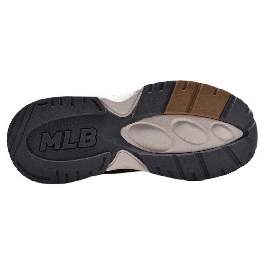 MLB Big Ball Chunky Lite SD Leather Cushioning Slip Resistant Abrasion Resistant Low top Chunky Sneakers Unisex Brown (Unisex)