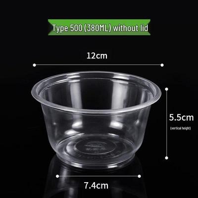 ZISIZ Disposable Plastic Bowls