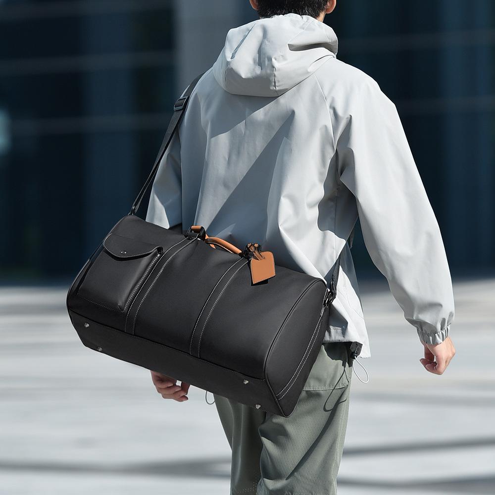 Travel Bag Large Capacity Fitness Bag Business Men's Bag Trendy Fashion Shoulder Bag Sports Crossbody Storage