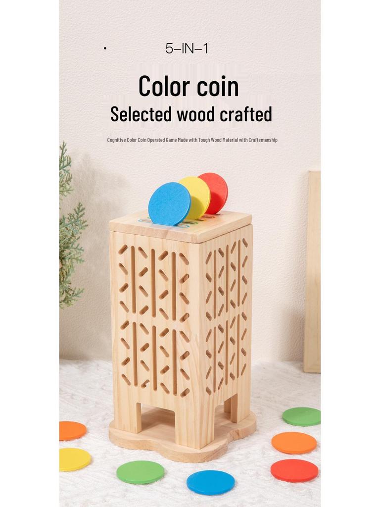 Wooden Balance Sticks Educational Puzzle Game for Toddlers and Parents