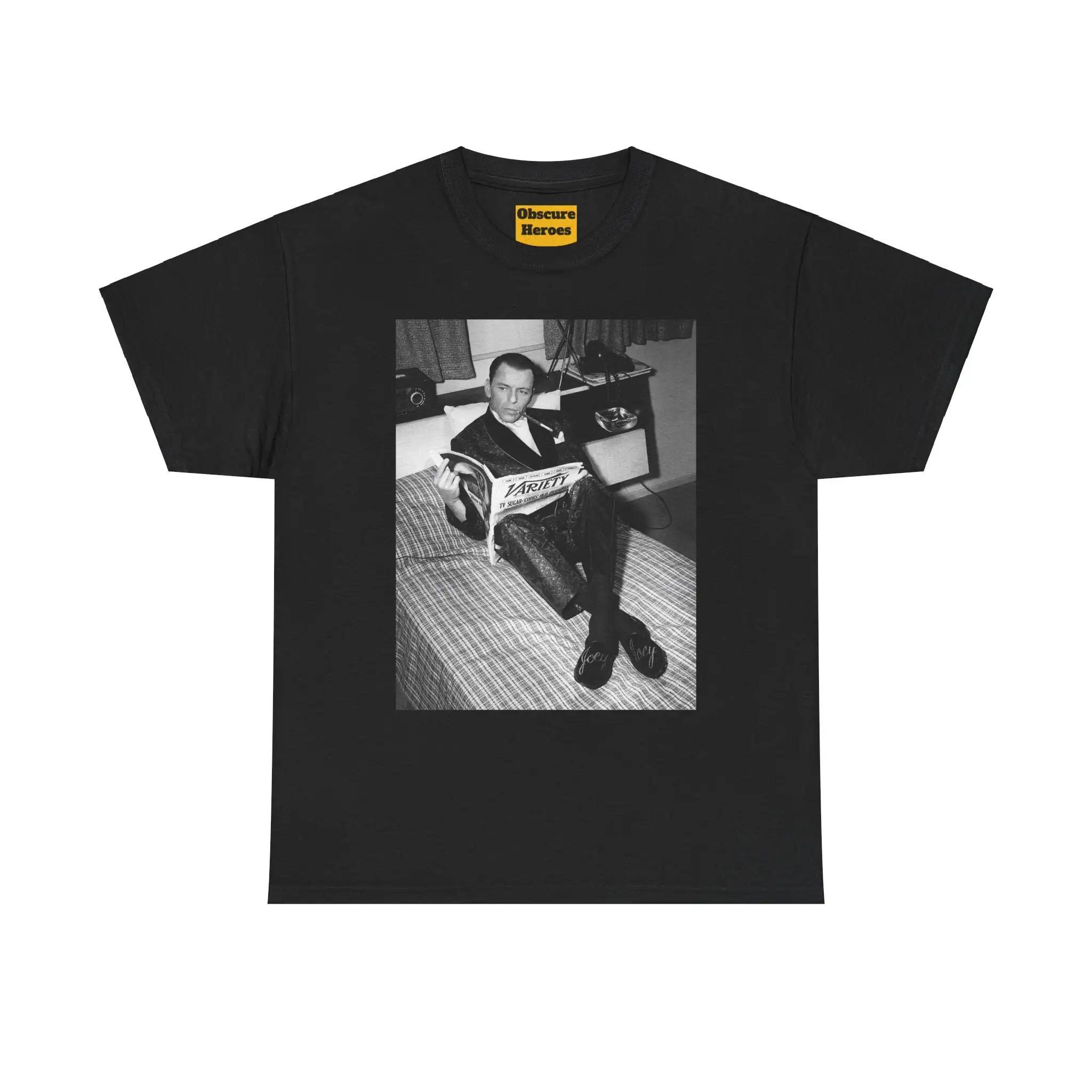 Frank Sinatra Chilling T Shirt Essential Harajuku Unisex Style S разноцветный