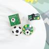 Football Competition Enamel Pin Custom Brooches for Bag Clothes Lapel Pin Badge Shoot and Goal Jewelry