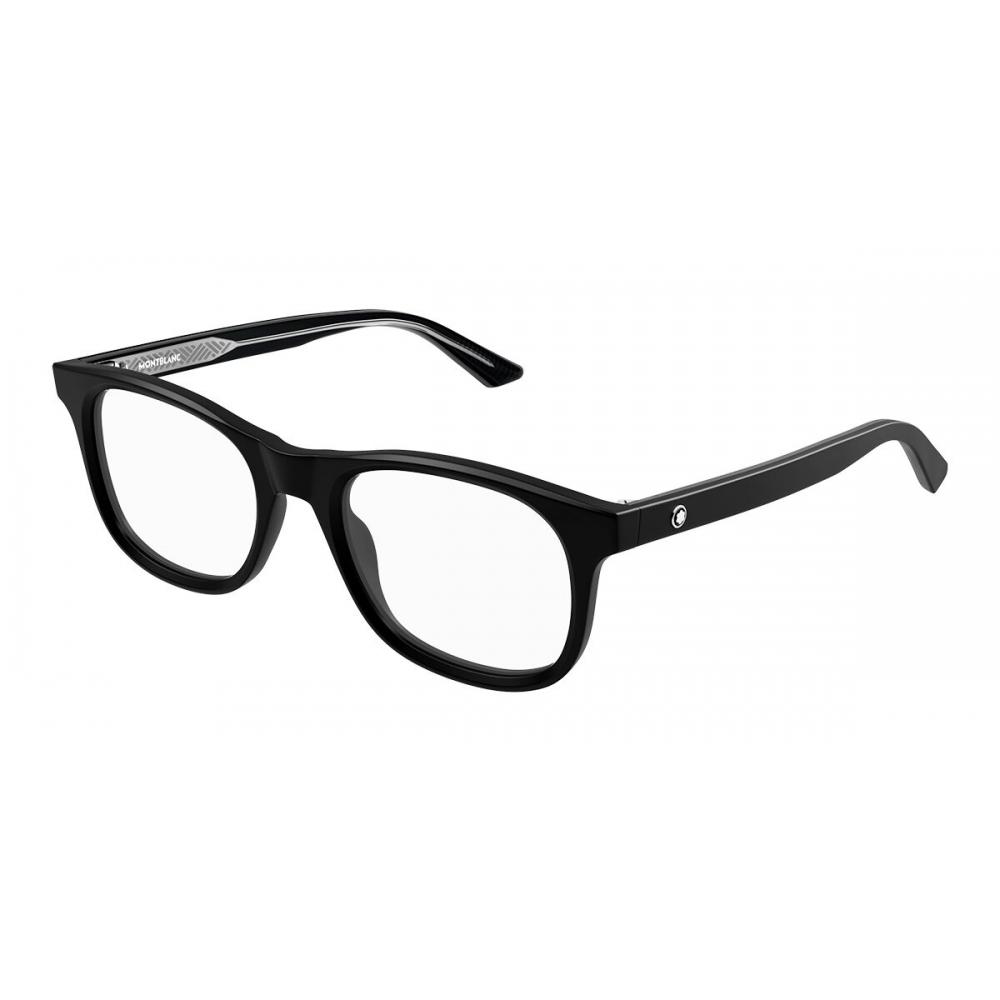 

Montblanc Men Eyeglasses Mb0385o 008 Black/54-20-150