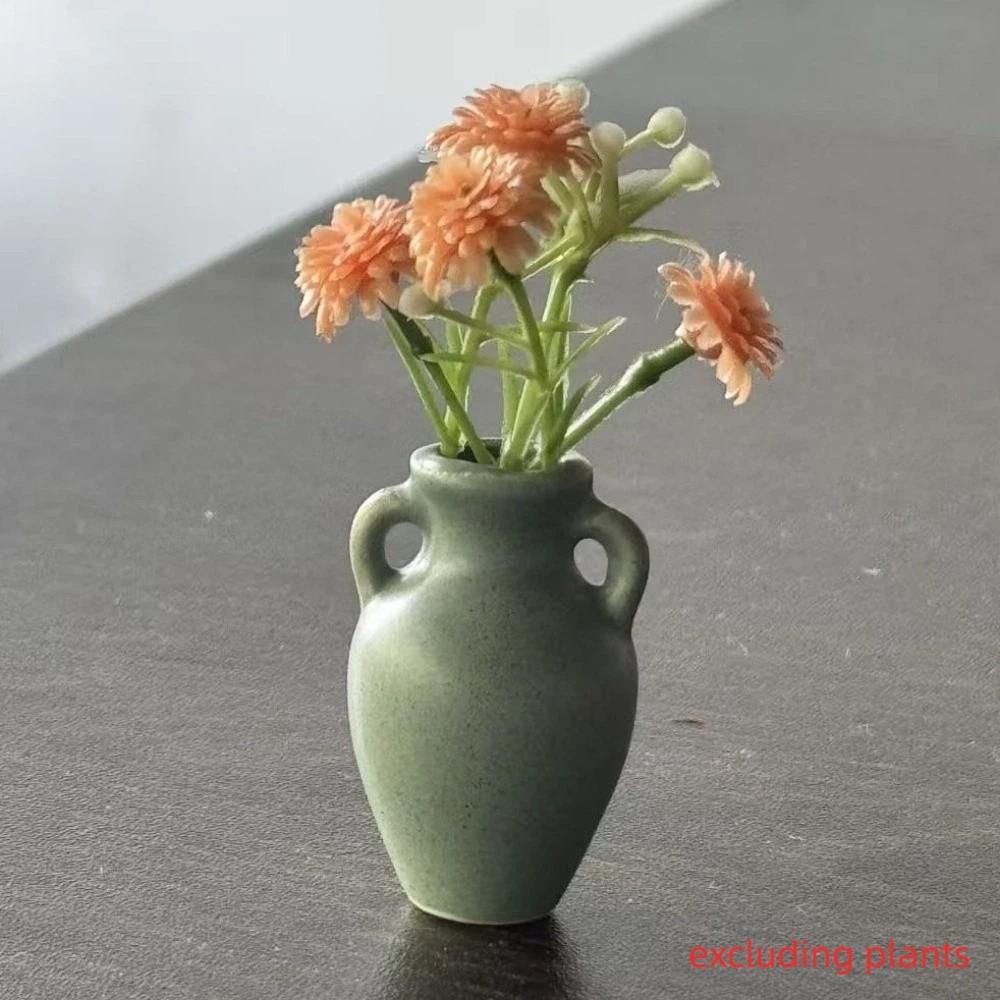 Decorative 3D Vase Fridge Magnets Pastoral Style Flower Arrangement Magnet  Dorm Room