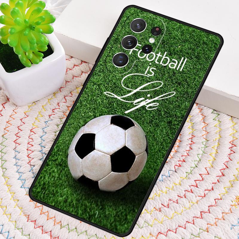 Fantasy Football Stadion Handyhülle für Samsung Galaxy note 10 pro S26 Ultra S23 S24 FE S25 S21 S22 PLUS stoßfeste Hülle